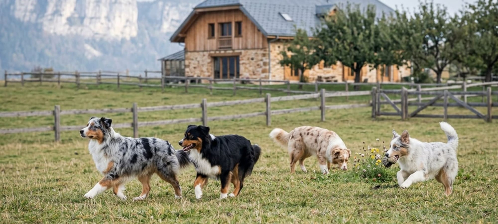 Maison de l'élevage et paddock, cadre d'une première rencontre
